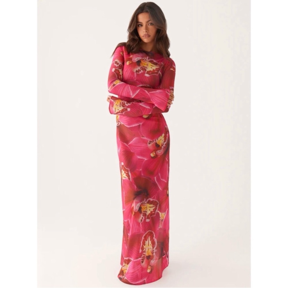 Peppermayo Floral Long Sleeve Maxi Dress - Picture 9 of 15